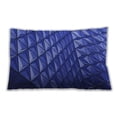 thumbnail image 1 of Ahgly Company Patterned Indoor Rectangular Blue Ribbon Blue Lumbar Throw Pillow, 13 inch by 19 inch, 1 of 5
