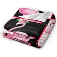 thumbnail image 5 of Flamingo Blanket for Girls Women Super Soft Cozy Flamingo Stuff Decor Fleece Throw Blanket Warm Plush Fuzzy Flamingo Animal Flannel Gifts Blankets for Adults Kids 50"x40", 5 of 6
