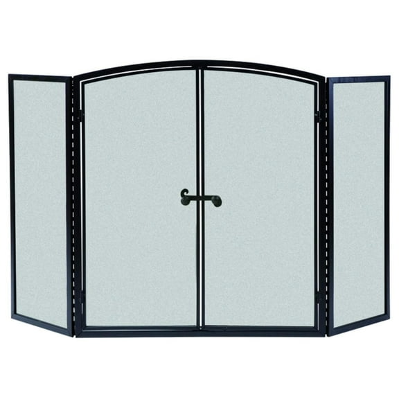 Deluxe Fireplace Screen with Doors