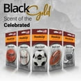 thumbnail image 3 of Sports Hanging Car Air Freshener by HookUp - 5 Pack of Black Gold Scent | Unique Gift for Sports Fan - Teens, Men, Women | Car Accessory with Fresh & Long Lasting Fresheners Smell, 3 of 9