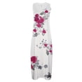 thumbnail image 5 of Up to 65% off!Womens' Summer Fashion Dress 2024 Plus Size Bohemian Casual Loose Printed Beach Tank Dress V-neck Pocket Sleeveless Sundress Gift for Women On Sale, 5 of 5