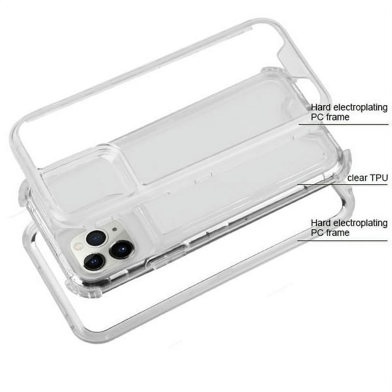 Apple iPhone 11 Pro Clear Case - Premium Hybrid, Full-Body Apple iPhone 11 Pro Clear Case - Premium Hybrid, Full-Body