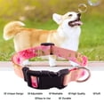 thumbnail image 4 of Collar ajustable para mascotas Collar para perros con estampado por transferencia de calor para tamaño mediano, 4 of 5
