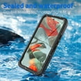 thumbnail image 5 of Feishell Waterproof Rugged Case for Google Pixel 9A,with Built-in Screen Protector Dustproof Shockproof Drop Proof Case,Heavy Duty Full Body Protection Phone Cover Case,Black, 5 of 8