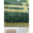 thumbnail image 4 of EORC Green Handmade Wool Traditional Ningxia? Rug, 8' x 10', 4 of 4