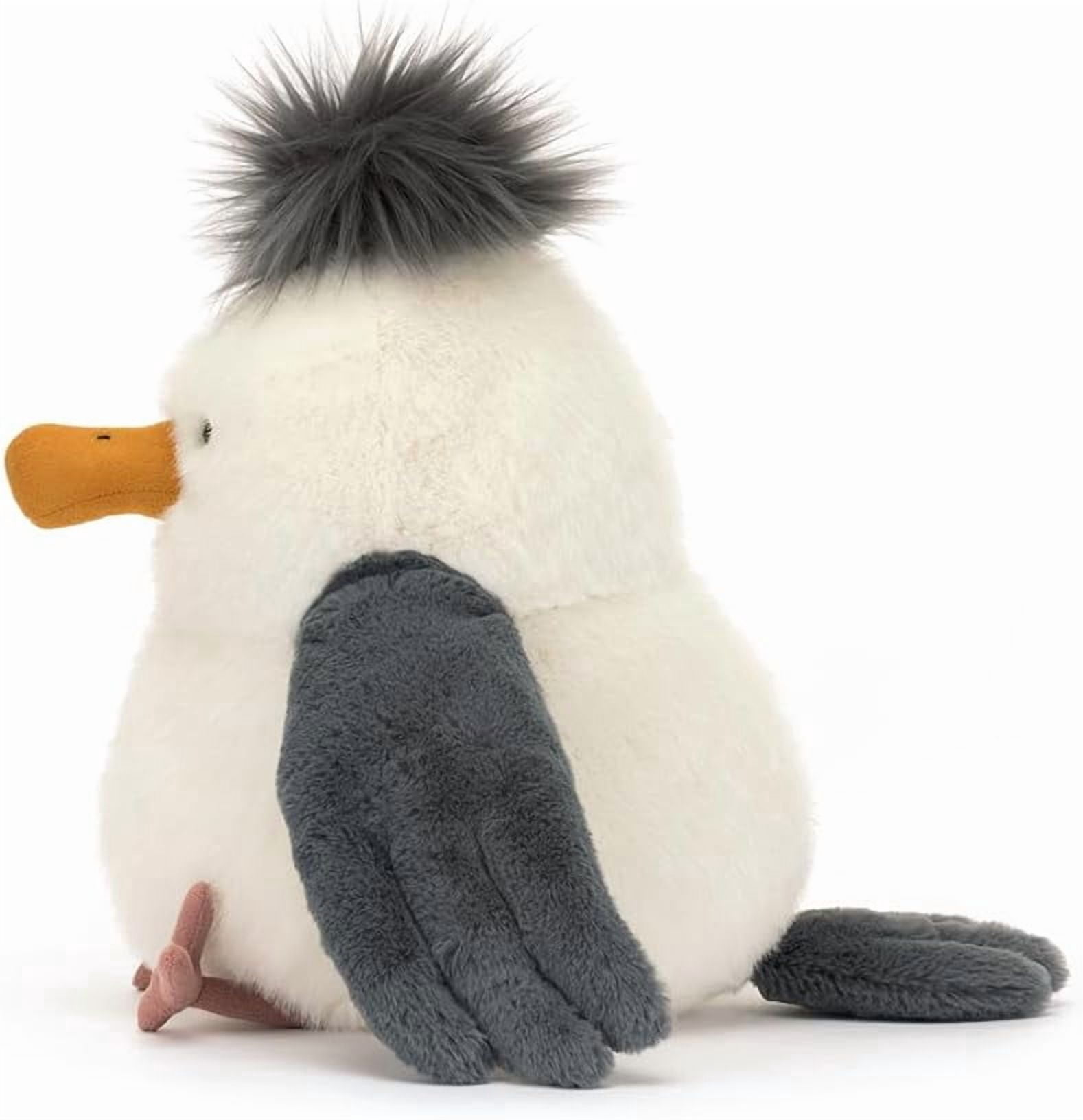 Jellycat Chip Seagull Stuffed Animal, 10 inches - Bird Plush Toy - Classic Children's Gift