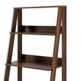 thumbnail image 3 of 55" Wood Ladder Bookcase - Walnut, 3 of 5