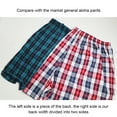 thumbnail image 3 of Minnieouse Ropa interior de hombre Bóxer tejido Pantalones cortos masculinos Suavidad transpirable al tacto Comodidad Ropa de dormir Ropa interior Azul oscuro METRO, 3 of 6