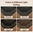thumbnail image 7 of Design&I 6'x9' Ultra Soft Area Rug, Gothic Mirrored Insect Decorative Scrolling Borders Bathroom None Fluffy Washable Non Shedding for Guest Room Bedroom Living Room, 7 of 7