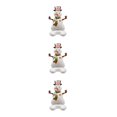 thumbnail image 1 of Ruiboury Party Decor Essential Christmas Foil Balloons With Exquisite Patterns Balloon Christmas Suitable For Any Places multicolor Stretching Snowman 3Set, 1 of 6