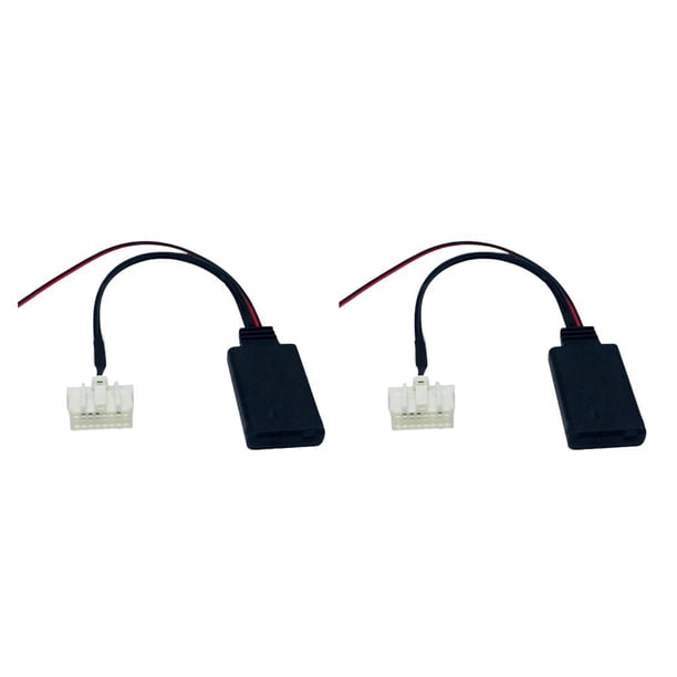 Adaptador de música Scienceny Suministros para automóviles Sin Micrófono 2piezas