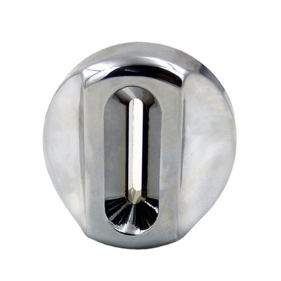 NATEFEMIN Zinc Alloy Round Coin Slot for Vending Machine Accessories Perfect for Arcade Pinball Game Use