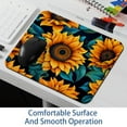 thumbnail image 6 of Skull Sunflower Mouse Pad for Wireless Mouse Home Office Desk Laptop with Rubber Base, 6 of 7