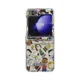 thumbnail image 3 of Bonita funda de teléfono transparente con dibujos animados de Snoopy, Charlie Brown y Peanuts para Samsung Galaxy Z Flip 5, carcasa trasera rígida de PC para Z Flip 3 4, 3 of 5