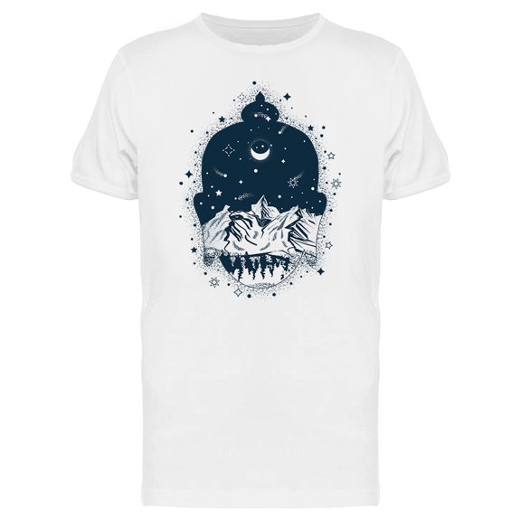 Night Buddha Head Tee Men's -Image by Shutterstock