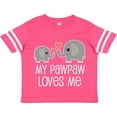 thumbnail image 3 of Inktastic My Pawpaw Loves Me Boys or Girls Toddler T-Shirt, 3 of 5