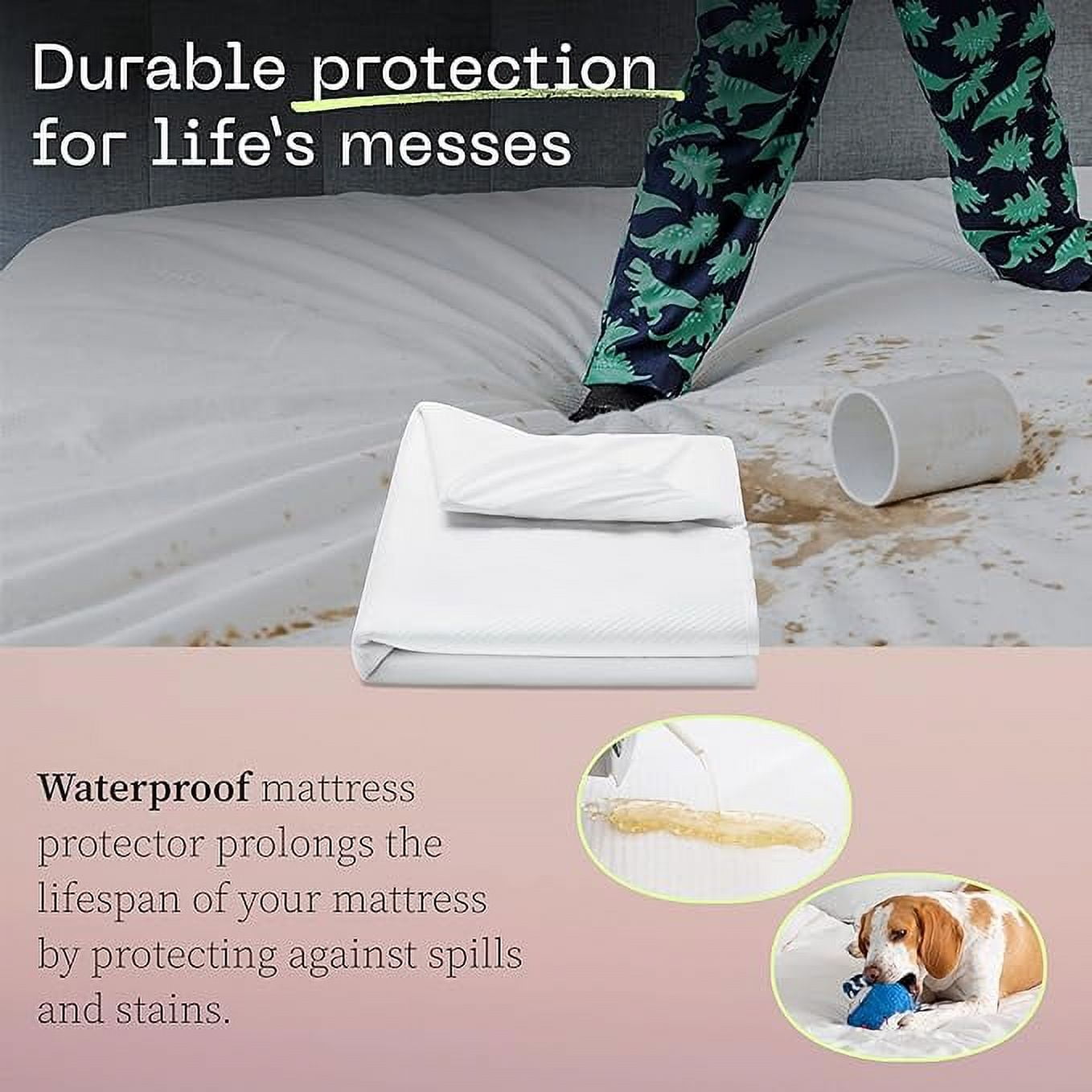 Coop Home Goods King Waterproof Mattress Protector Sheet