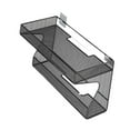 thumbnail image 1 of Lipstore Wall Hanging Router Shelf Holder Router Rack for Media Boxes Remote Controls 30cmx10cmx20cm, 1 of 7