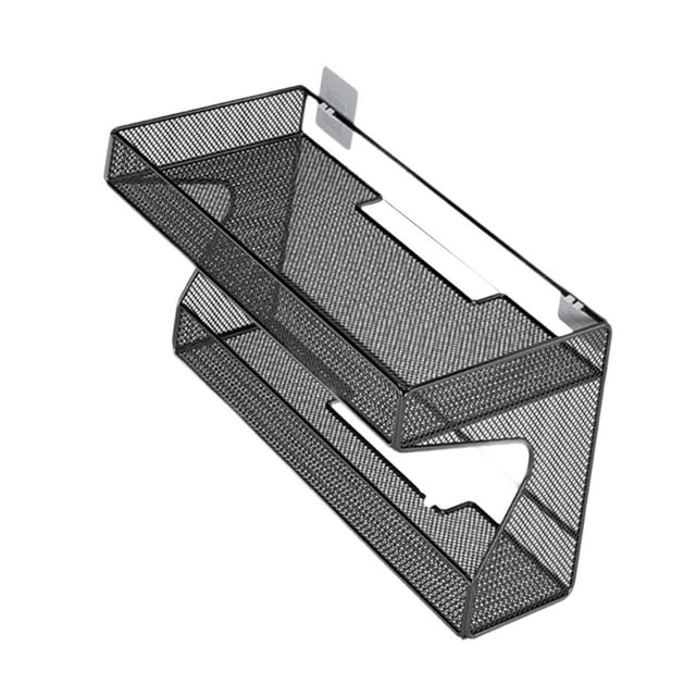 Lipstore Wall Hanging Router Shelf Holder Router Rack for Media Boxes Remote Controls 30cmx10cmx20cm