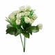 thumbnail image 2 of Flores Artificiales, Ramo De 6 Tenedores Y 18 Cabezas, Decoración De Plástico Para El Hogar, Rosa, Amarillo, Blanco, Naranja Y Rojo,Vsgery, 2 of 9