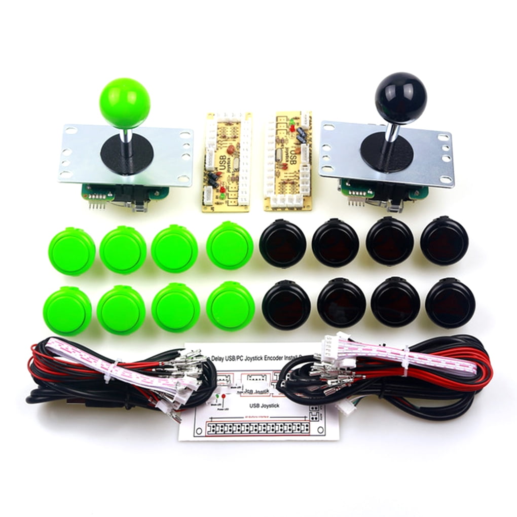 USB Encoder Joystick und Push Buttons für Arcade Joysticks Buttons Game Kits 