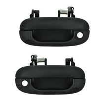 TRQ Door Handle Exterior Front LH RH Pair Set for Dodge Ram 1500 2500 3500 Truck DHA36960