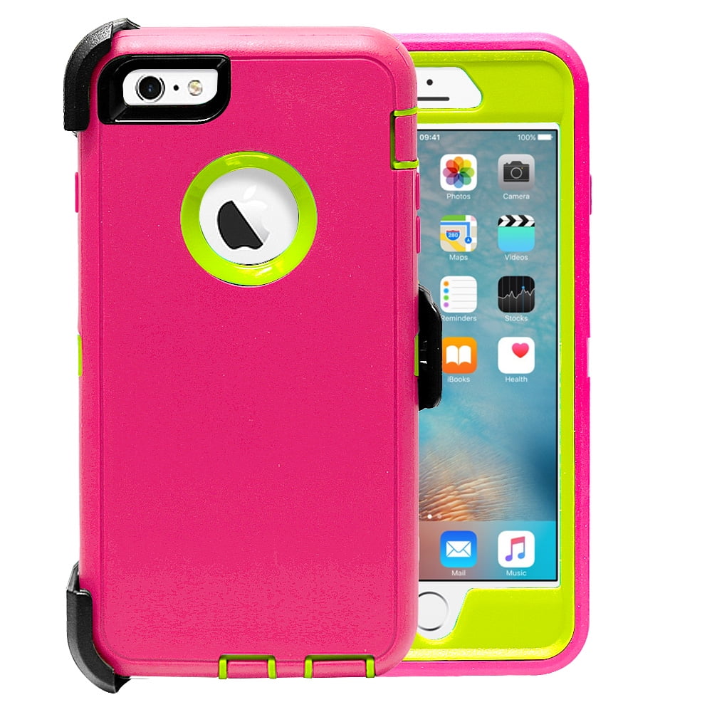 iPhone 6 Plus Case, [Full body] [Heavy Duty Protection] Shock Reduction