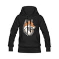 thumbnail image 4 of Hanmun Animal Ultimate Men Heavy Blend Hooded Sweatshirt Cotton Drawstring Long Sleeve Casual Fashion, 4 of 5