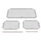 thumbnail image 1 of Tholdsy Coche RC Red de protección de ventana Pieza de actualización de malla Modelo simulado Repuesto de protección de vehículo sobre orugas para Kits de construcción modelo No.02 Tholdsy FN001070-02, 1 of 6