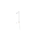 thumbnail image 4 of Toystoory 1:50/1:87 farolas LED modelo que hace tren lámpara de un solo cabezal miniatura decorativa DIY bombilla de luz blanca cálida patio Artesanía Gris/Blanco cálido Toystoory HA066551-06, 4 of 6