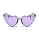 thumbnail image 4 of Gafas de terre de moda, gafas de terre de moda para mujer, gafas de protección , gafas clásicas para fiestas al , accesorios de fotografía, verano Púrpura Colcomx Gafas de sol en forma de corazón, 4 of 6