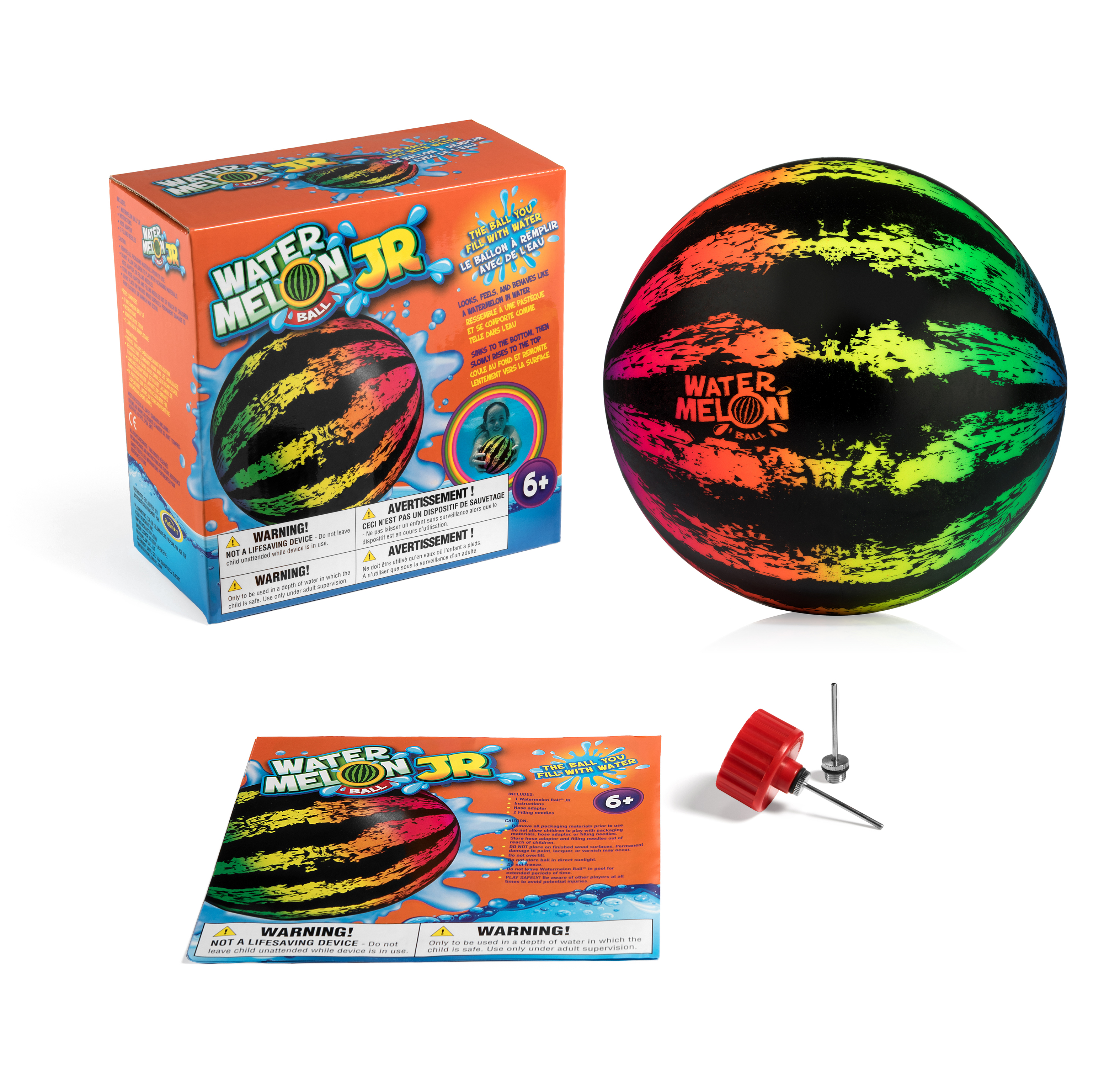 or Adults The Ultimate Swimming Pool Game Pool Ball for Under Water Passing Efitty Watermelon Ball 1PC-Green Kids Dribbling Diving and Pool Games for Teens