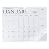 sixwipe Simplicity Calendar 2026-2027, 18 Monthly Wall Calendar 2025, 15 x 11 Inches, Thick Paper with Julian Dates and Block for New Year and Christmas Presents