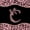 Pink Black C, variant on meiyoeat Pink Coquette Bowknot 7-Piece Twin Bedding Sets For Leopard Bow Lover,Kids Personalized Initial M Bedding Comforter Set,pink Reversible