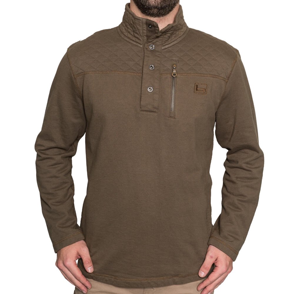 banded pullover jacket