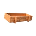 thumbnail image 4 of Maceta de madera para plantas, contenedor para camas carnosas, maceta multifunción, artículos diversos Marrón, 4 of 9