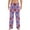 Purple-e, variant on Halloween High Waisted Pants For Men Comfy Plus Size Drawstring Bat Loungewear Pajamas Pants Pockets Pumpkin Ghost Relaxed Fit Lounge Pants Casual Trouser