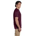 thumbnail image 3 of Hanes ComfortBlend EcoSmart T-Shirt à Col Ras du Cou pour Hommes, TG, Bordeaux, 3 of 5