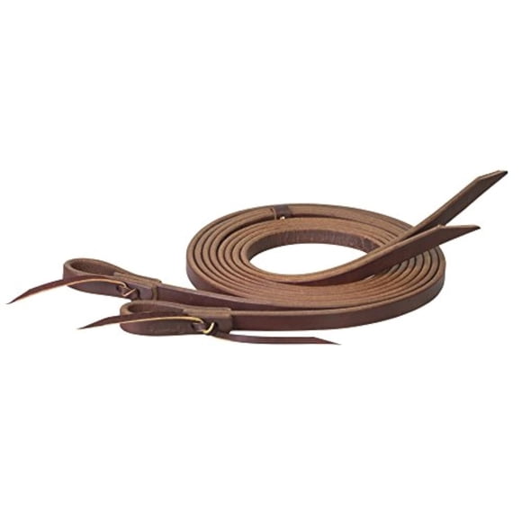 Weaver Leather Working Tack Extra Heavy Harness Split Reins, 5/8" x 7' Golden Chestnut
