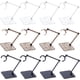 thumbnail image 1 of 12 soportes para figuras de acción, color negro/transparente/marrón. Incluye base y soporte para figuras de acción., 1 of 7