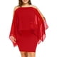 thumbnail image 1 of Vestido largo con volantes de encaje para mujer talla grande - Hombros descubiertos y manga media - Vestido de noche formal retro - Para bodas y bailes de graduación, 1 of 8