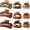 9-Piece Set, variant on 12 count 1.6" Small Claw Clips for Women Girls, Double Row Hair Clip for Thin/Fine/Medium Hair, Tortoise Shell & Black Non-Slip Jaw Clips Cute Accessories for Half Up Half Down