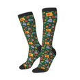 thumbnail image 2 of Haiem Christmas Gift Socks, Funny Novelty Crazy Design Cotton Socks Sports Socks Knee High Socks For Men, Women,1Pairs - Gift For Working Friends, 2 of 8