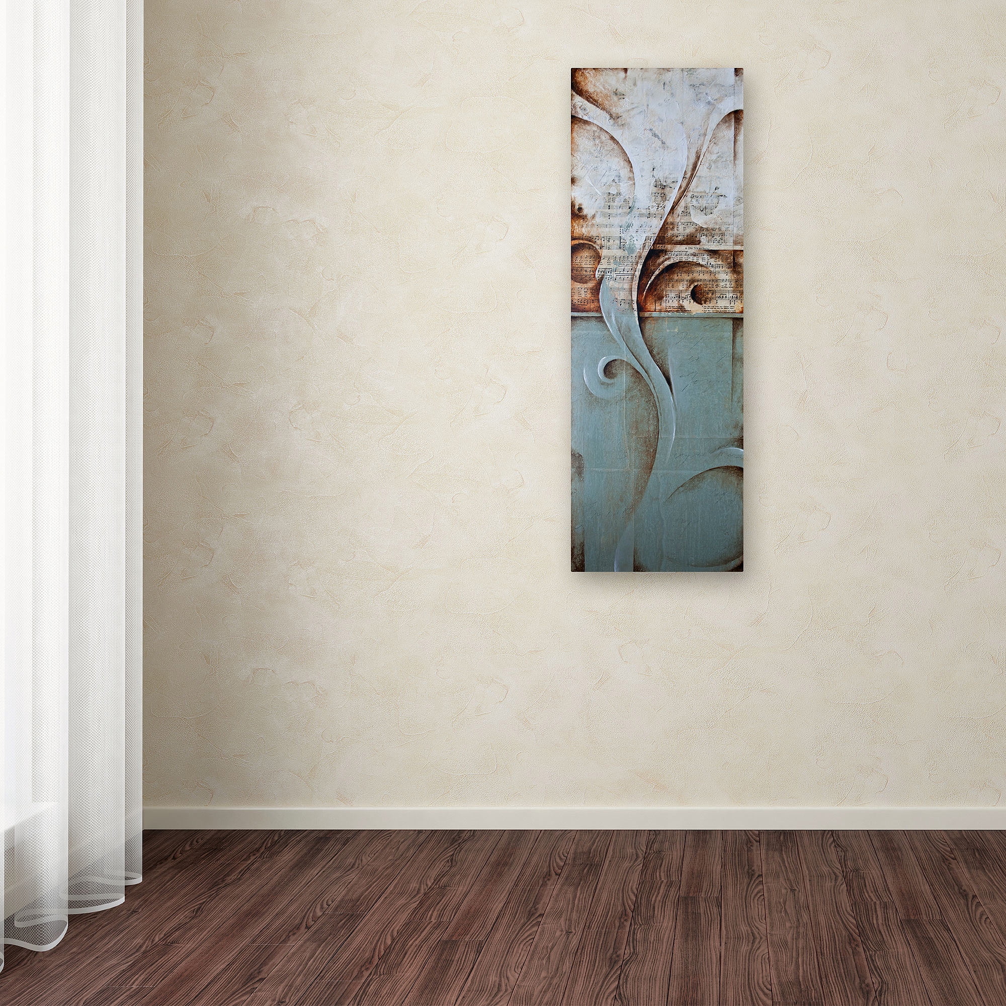 Trademark Fine Art "Mozart Sounds" Canvas Art by CH Studios