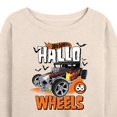 thumbnail image 3 of Hot Wheels - Hallo Wheels - Women's Lightweight French Terry Long Sleeve Shirt, 3 of 5