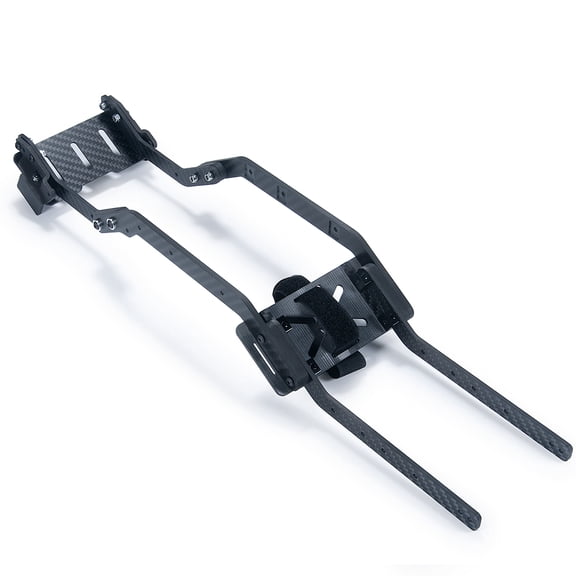 1Set Carbon Fiber Chassis Frame Rails Kit for TRX-4 TRX4 1/10 RC Crawler Car Truck Upgrade Parts Accessories
