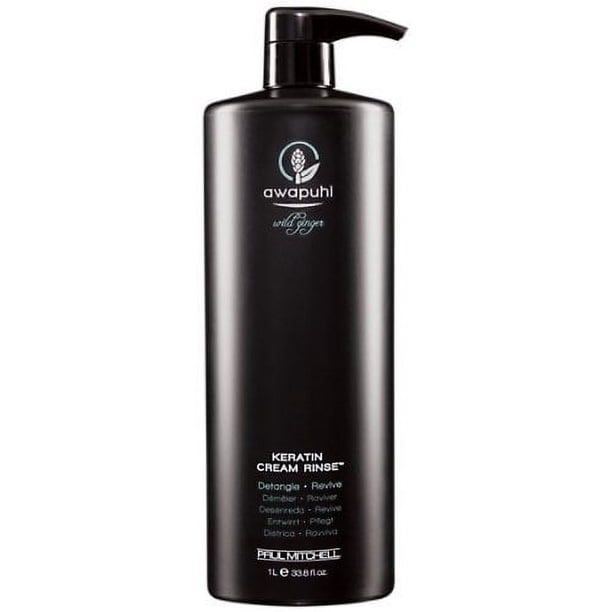 Acondicionador Paul Mitchell Awapuhi Crema de queratina de jengibre silvestre Paul Mitchell Paul Mitchell Awapuhi Jengibre salvaje Keratin Cream Rinse 33.8 oz