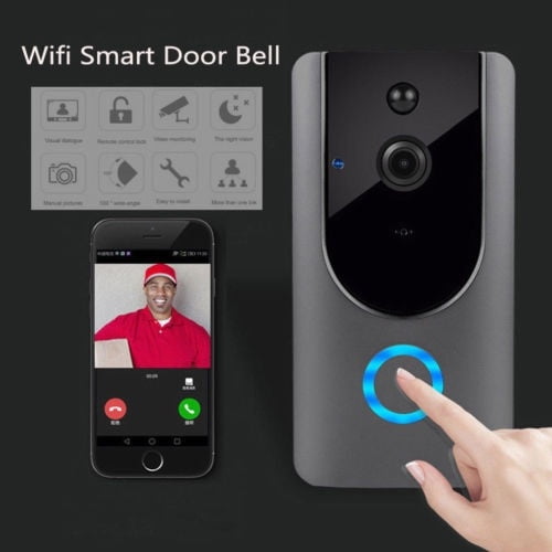WiFi Ring Doorbell Smart Wireless Bell Video Camera Phone Home Security Walmart Canada