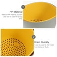thumbnail image 3 of KONTONTY Double Layer Drain Basket for Washing Vegetables and Fruits with Handle in Assorted Color Plastic, 3 of 8