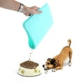 thumbnail image 4 of WALFRONT 4Colors Cat Feeding Mat Silicone Dish Bowl Feed Food Water Placemat Dog Puppy Pet Product, Pet Water Mat, Pet Bowl Mat, 4 of 7